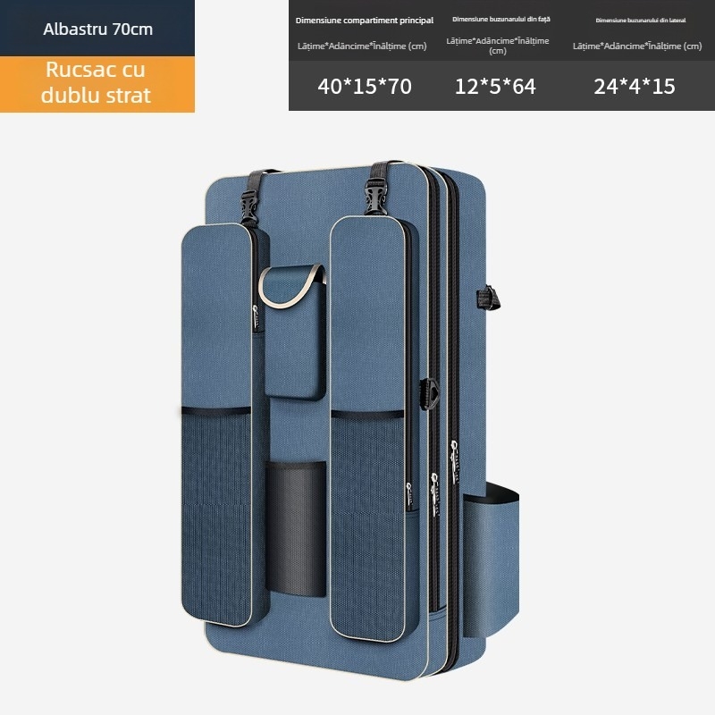 Rucsac pentru pescuit, Capacitate mare, Material Oxford
