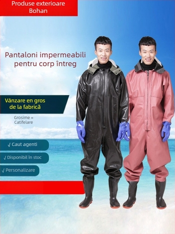 Îmbrăcăminte de pescuit – Unisex, Cald, Pentru toate anotimpurile, pentru pescuit și mers prin apă