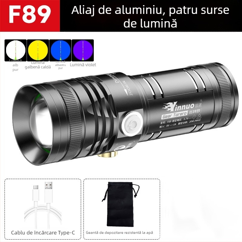 Lampa LED reîncărcabilă pentru pescuit de noapte Yinnuo