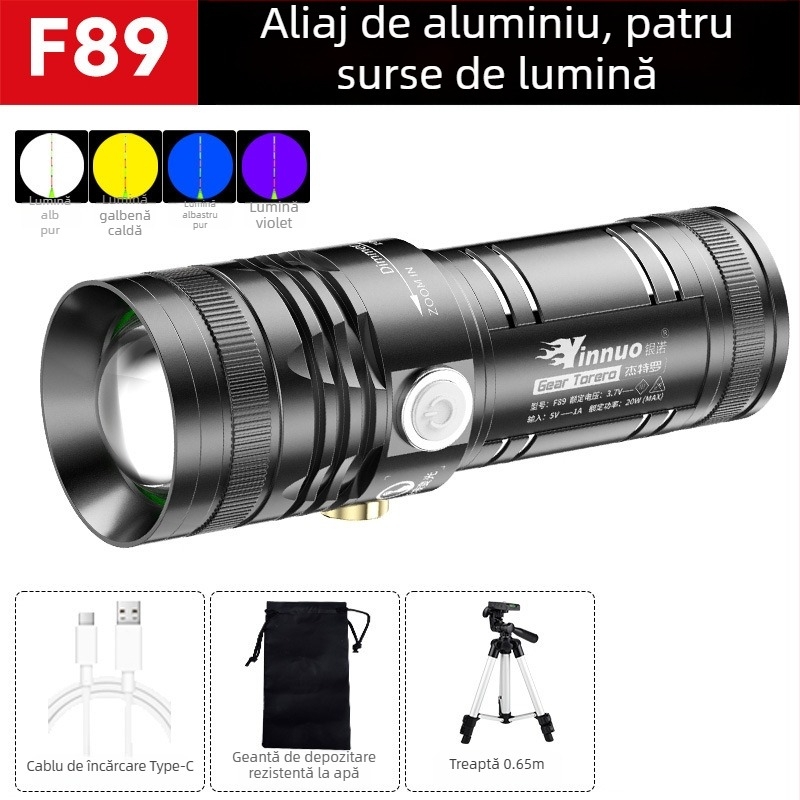 Lampa LED reîncărcabilă pentru pescuit de noapte Yinnuo