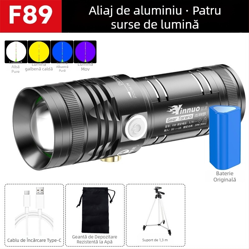 Lampa LED reîncărcabilă pentru pescuit de noapte Yinnuo