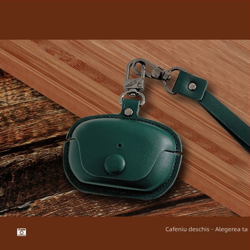 Carcasă protectoare pentru Technics EAH-AZ100 căști Bluetooth | Piele sintetică | Confecționată manual | Stil general