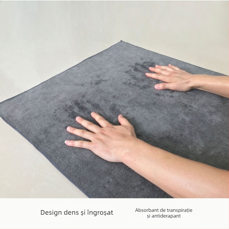 Prosop pentru covor de yoga – antiderapant, absoarbe transpirația, uscare rapidă, lavabil în mașină, pentru yoga și pilates