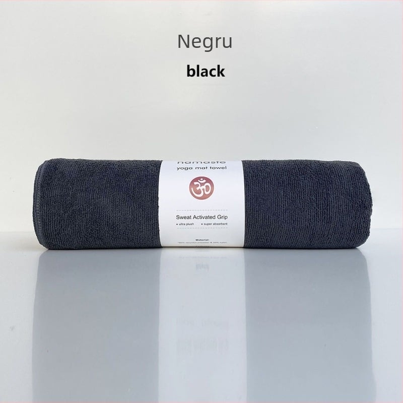 Prosop pentru covor de yoga – antiderapant, absoarbe transpirația, uscare rapidă, lavabil în mașină, pentru yoga și pilates