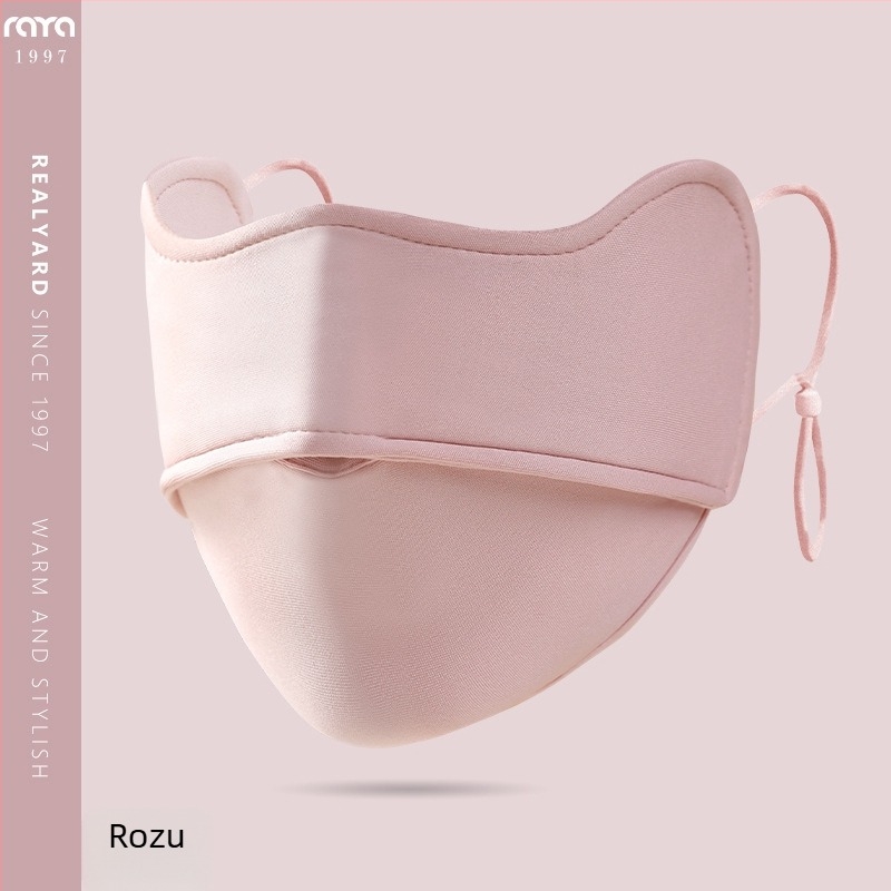 Mască de ciclism de iarnă, din bumbac, unisex, brodată, anti-praf