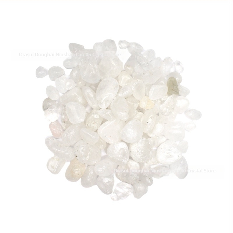 Pietriș de cristal natural | Cristal natural | Origine: Donghai County, Lianyungang