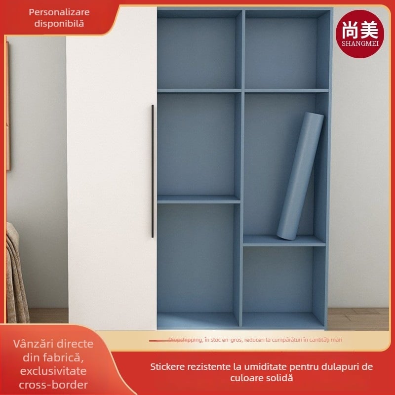 Sticker de perete din PVC – impermeabil, rezistent la umezeală, rezistent la ulei, antifungic; 1 piesă; stil modern minimalist