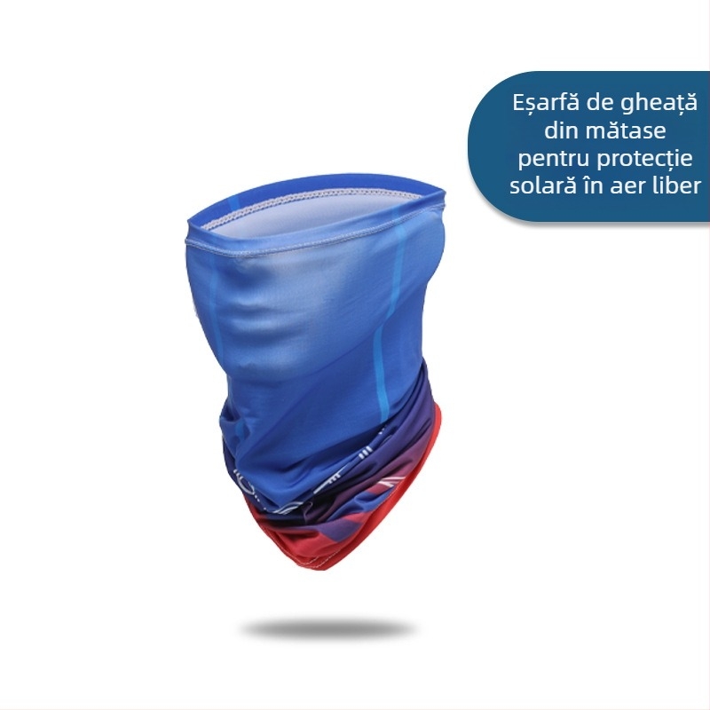 Manșete din mătase de gheață cu protecție UV pentru bărbați și femei, ușoare și respirabile, pentru sporturi în aer liber, ciclism și pescuit