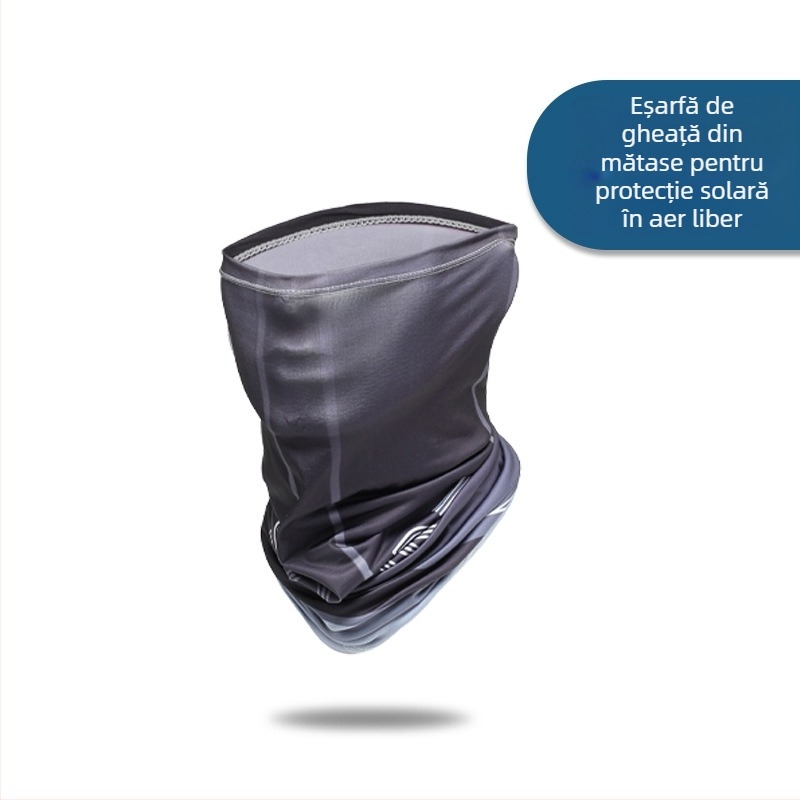 Manșete din mătase de gheață cu protecție UV pentru bărbați și femei, ușoare și respirabile, pentru sporturi în aer liber, ciclism și pescuit