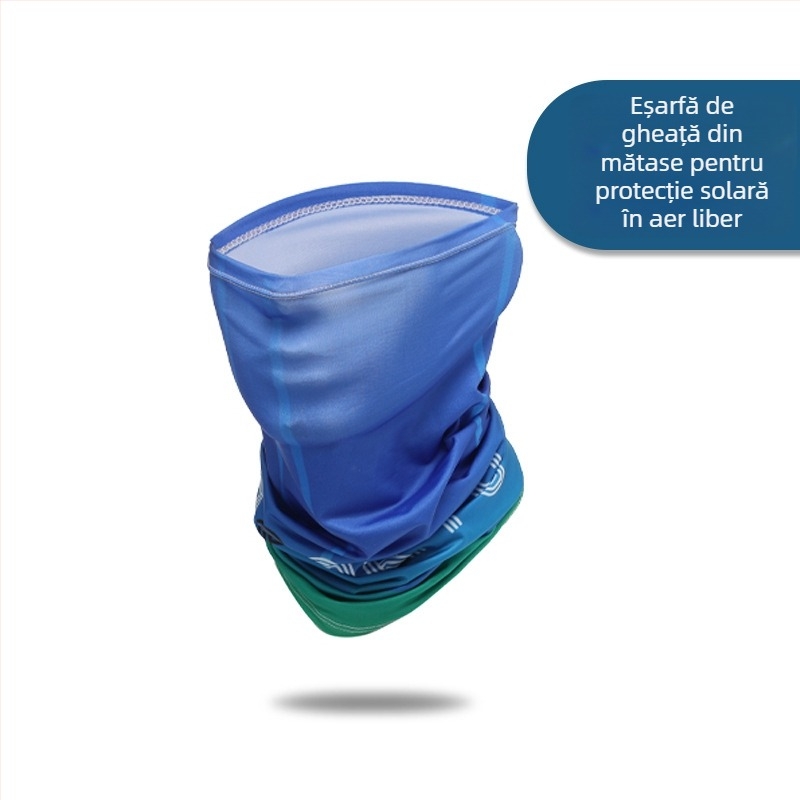 Manșete din mătase de gheață cu protecție UV pentru bărbați și femei, ușoare și respirabile, pentru sporturi în aer liber, ciclism și pescuit