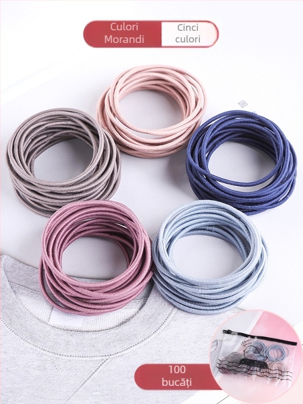 Elastic de păr și bentiță pentru cap – înaltă elasticitate, stil desen animat, durabil pentru copii
