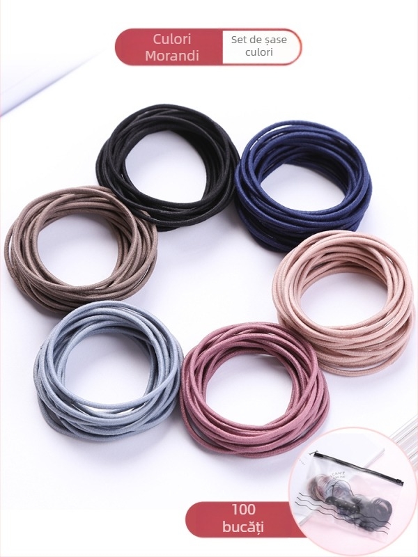 Elastic de păr și bentiță pentru cap – înaltă elasticitate, stil desen animat, durabil pentru copii