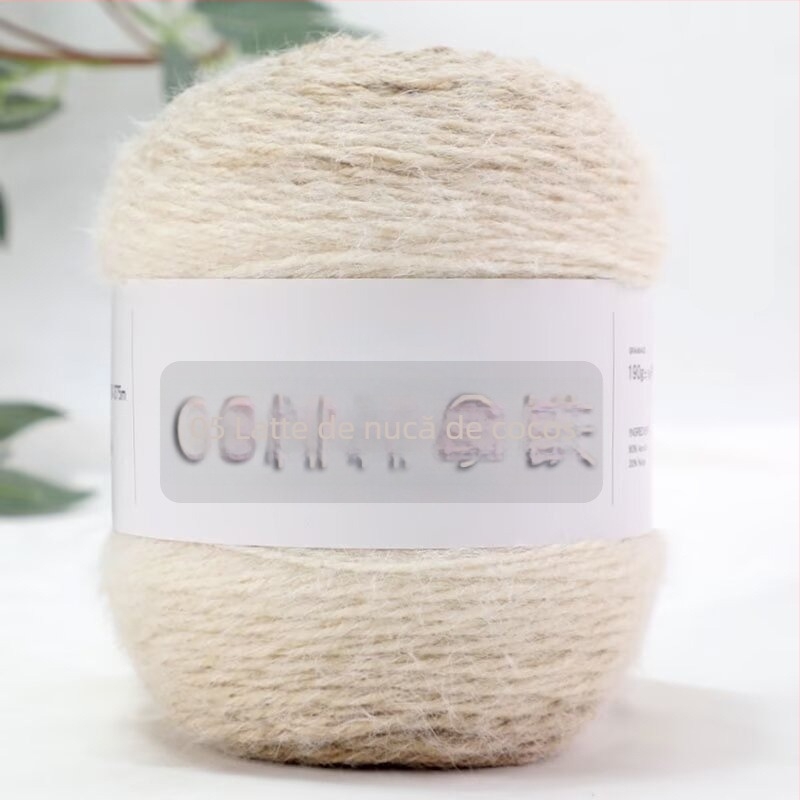 Fire de pătură cu design gradient, Semi-worsted, fire balon pentru tricotat manual, alias Cake line, brand Also Warm