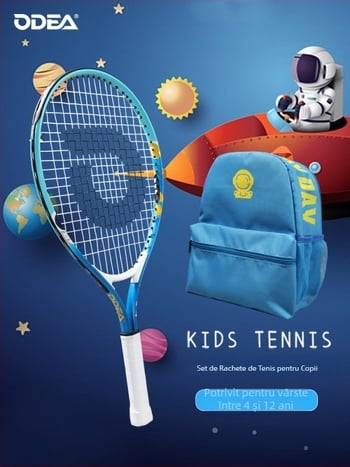Rachetă de tenis pentru copii - începători, material: floare de mătase, categorie: tenis