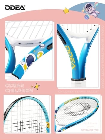 Rachetă de tenis pentru copii - începători, material: floare de mătase, categorie: tenis