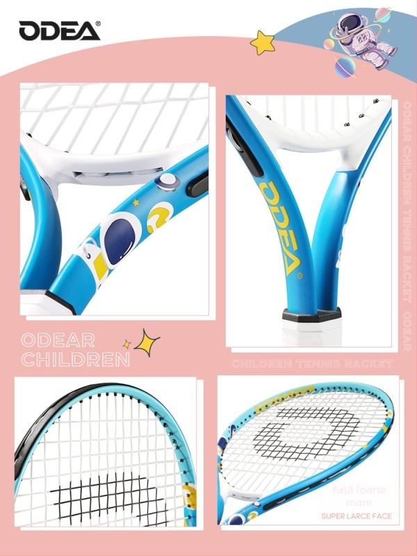 Rachetă de tenis pentru copii - începători, material: floare de mătase, categorie: tenis