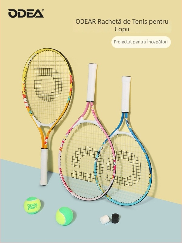 Rachetă de tenis pentru copii - începători, material: floare de mătase, categorie: tenis