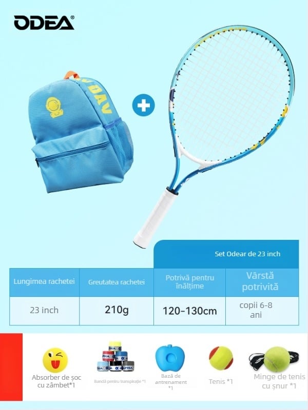 Rachetă de tenis pentru copii - începători, material: floare de mătase, categorie: tenis