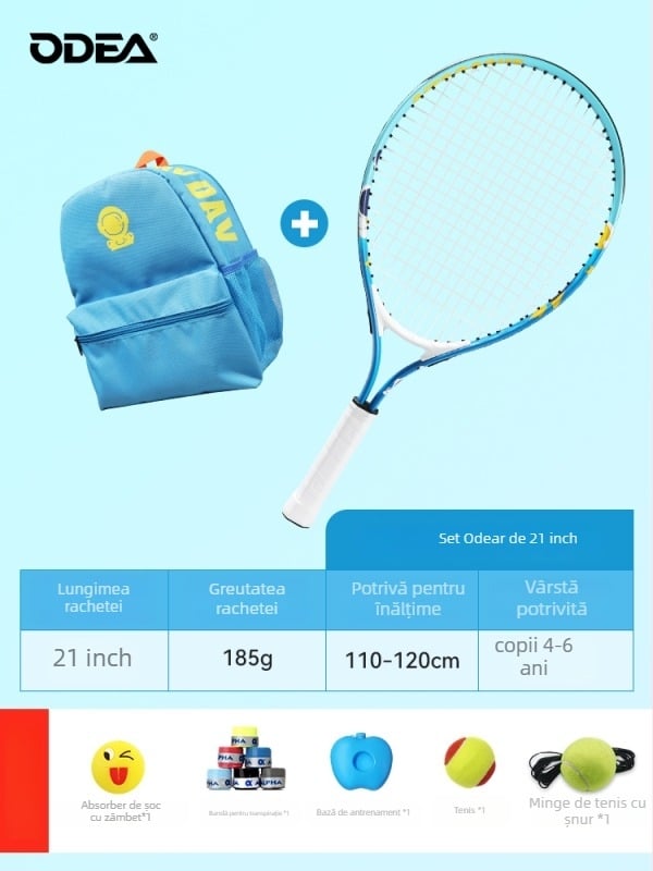 Rachetă de tenis pentru copii - începători, material: floare de mătase, categorie: tenis