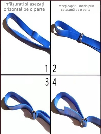 Bandă elastică de rezistență pentru antrenament sportiv — pentru alergare, atletism și antrenament de forță; material: Silk flower; marcă: Other; cod produs: F95666j7h7th67