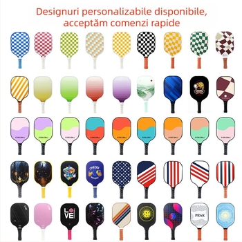 Rachetă pickleball din fibră de sticlă, Kerui 2611, grosime 10,5 mm, greutate 225 g ± 10 g