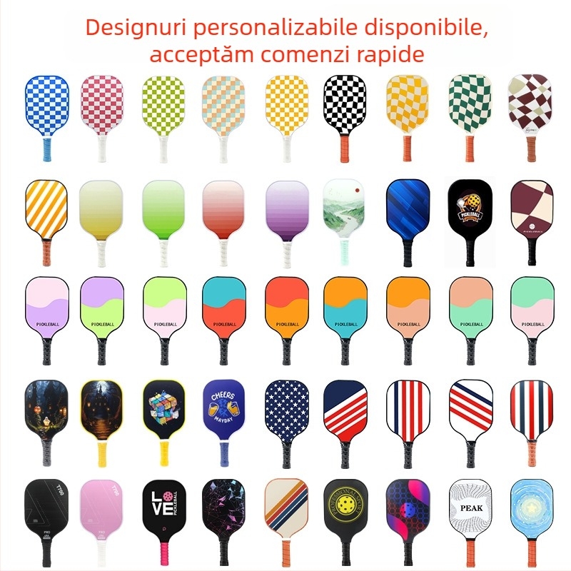 Rachetă pickleball din fibră de sticlă, Kerui 2611, grosime 10,5 mm, greutate 225 g ± 10 g