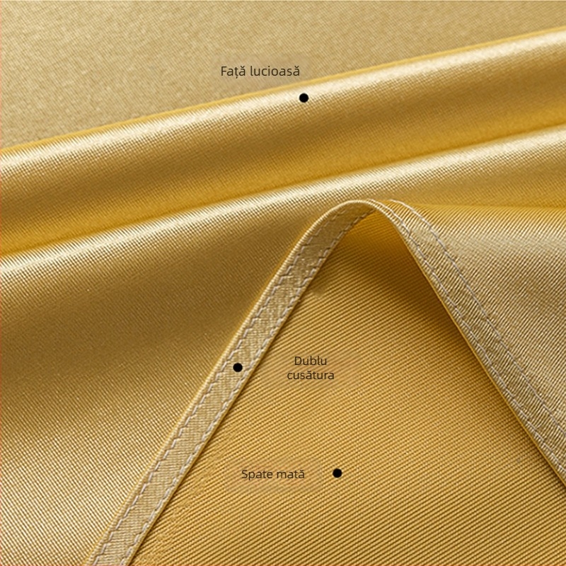 Față de masă, stil modern minimalist, poliester, dreptunghiulară, monocromă, pentru hotel