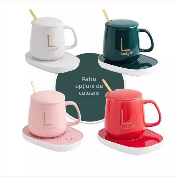 Cană ceramică cu izolație (material: ceramică; categorie: cană; cuptor cu microunde: da; ambalaj: cutie cadou; marcă: Xi Wan)