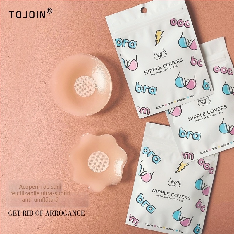 Patch silicon pentru sân - invizibil, subțire, transparent