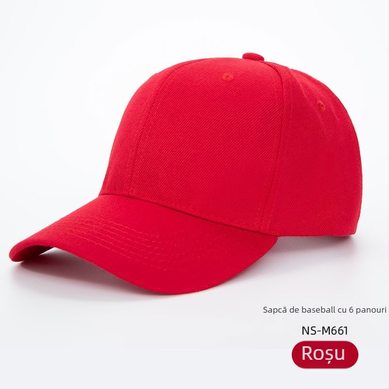 Șapcă din bumbac, tip pană, cu cozoroc mare, cu logo brodat personalizat pentru personalul magazinului de ceai cu lapte