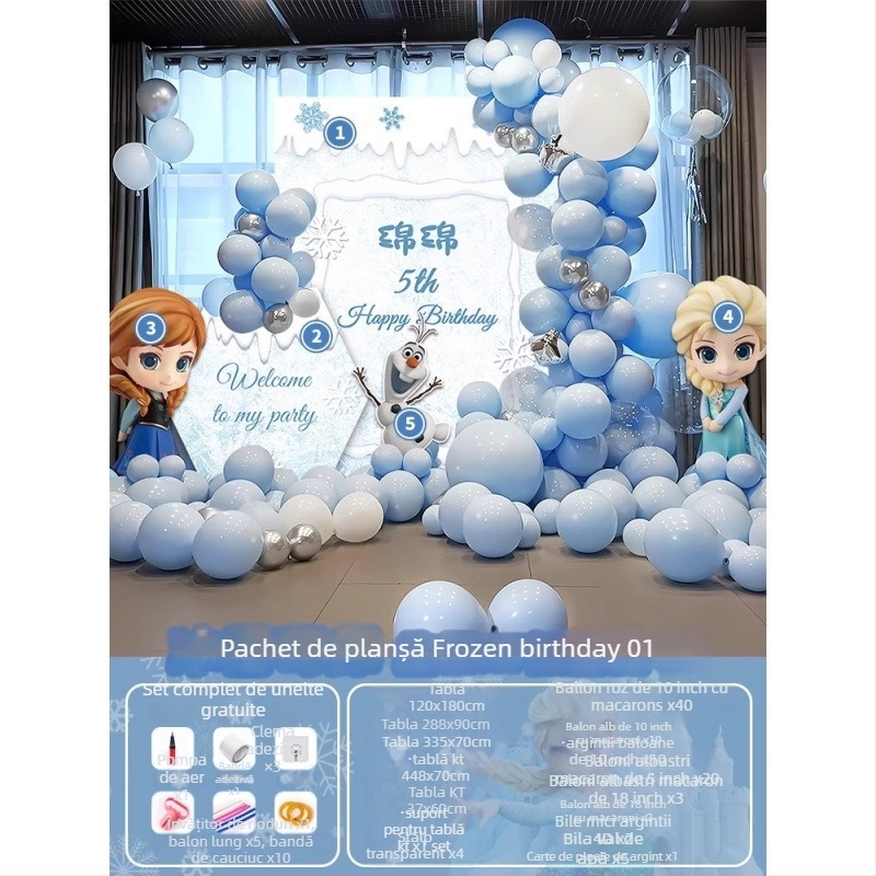 Balon inimă din folie de aluminiu pentru decor de petrecere pentru copii – balon jucărie