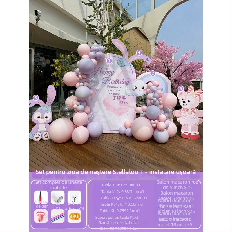 Balon inimă din folie de aluminiu pentru decor de petrecere pentru copii – balon jucărie