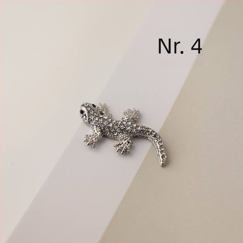 Clip pentru cravată, în formă de animal, din aliaj, stil masculin coreean, lansare primăvară 2025