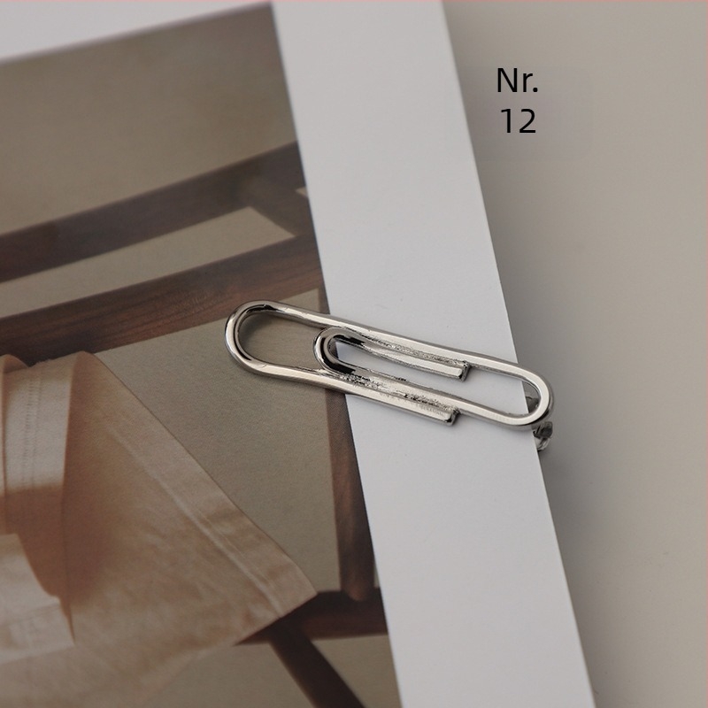 Clip pentru cravată, în formă de animal, din aliaj, stil masculin coreean, lansare primăvară 2025