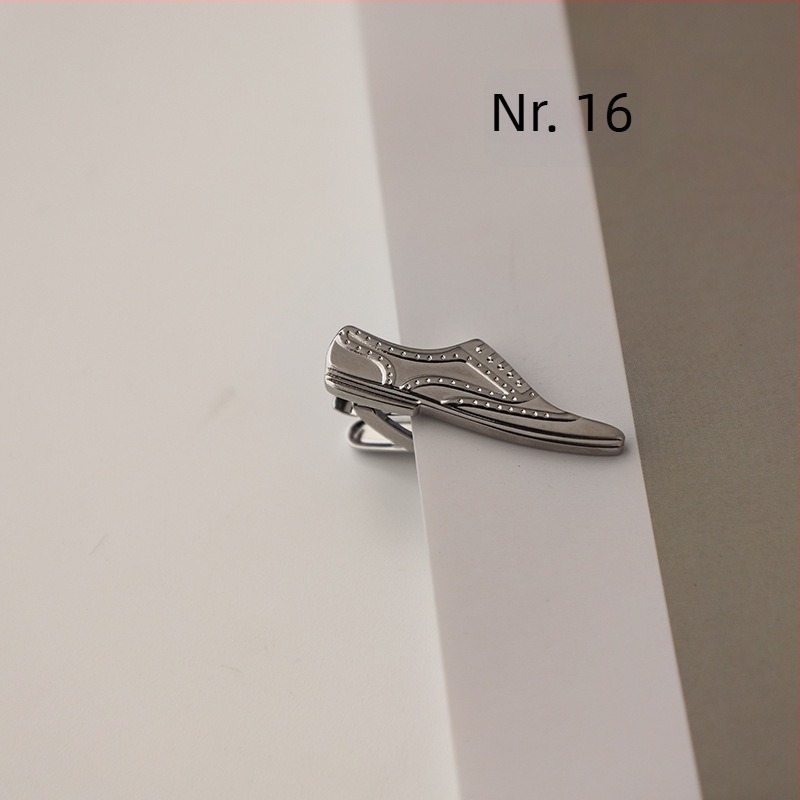 Clip pentru cravată, în formă de animal, din aliaj, stil masculin coreean, lansare primăvară 2025