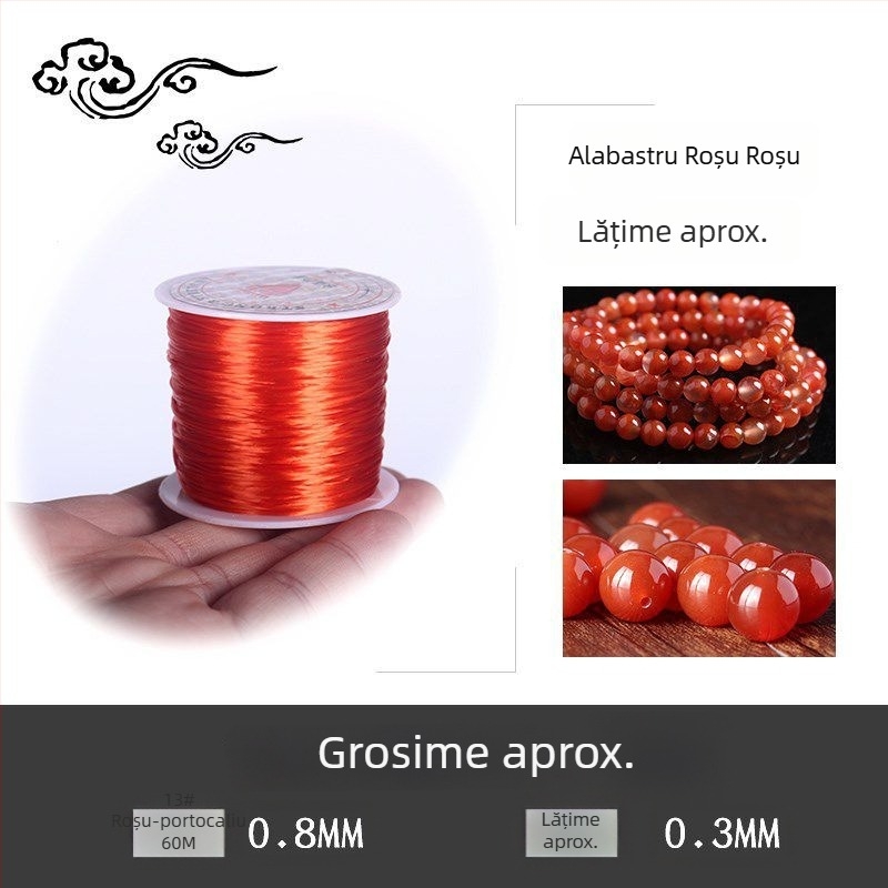 Brățară cu cristale pe sârmă elastică (Brand: Guti; Origine: Japonia)