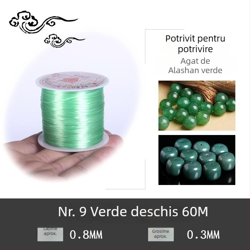 Brățară cu cristale pe sârmă elastică (Brand: Guti; Origine: Japonia)