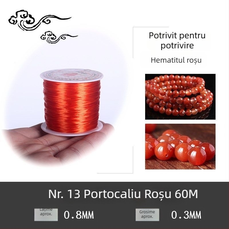 Brățară cu cristale pe sârmă elastică (Brand: Guti; Origine: Japonia)