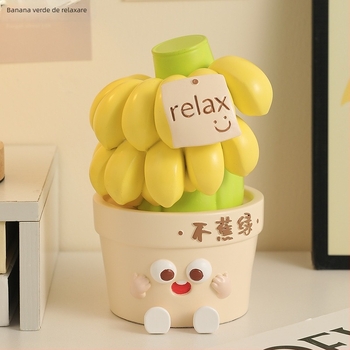 Ornament de birou pentru relaxarea anxietății și stabilitatea emoțională (Material: rășină; Stil: simplu și modern; Cadou de afaceri)