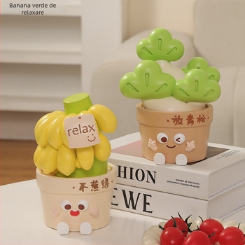 Ornament de birou pentru relaxarea anxietății și stabilitatea emoțională (Material: rășină; Stil: simplu și modern; Cadou de afaceri)