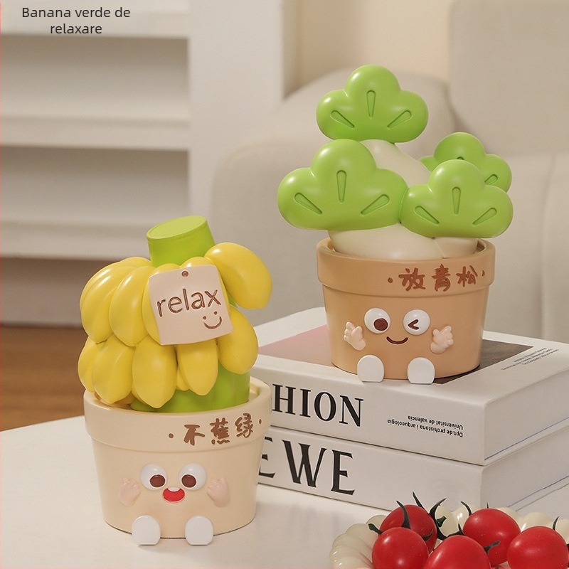 Ornament de birou pentru relaxarea anxietății și stabilitatea emoțională (Material: rășină; Stil: simplu și modern; Cadou de afaceri)