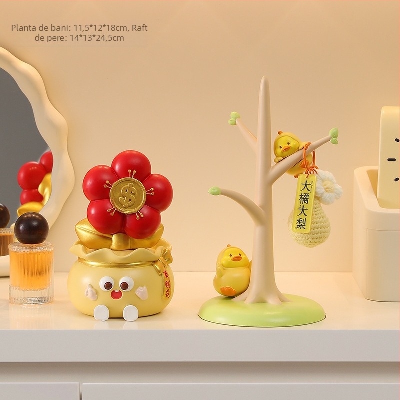 Ornament de birou pentru relaxarea anxietății și stabilitatea emoțională (Material: rășină; Stil: simplu și modern; Cadou de afaceri)