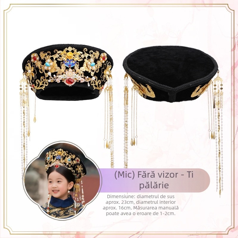 Accesoriu pentru păr pentru copii, Wanyuefang, fabricat manual, material: aliaj, tip: bentițe pentru cap și elastice, stil antic/retro