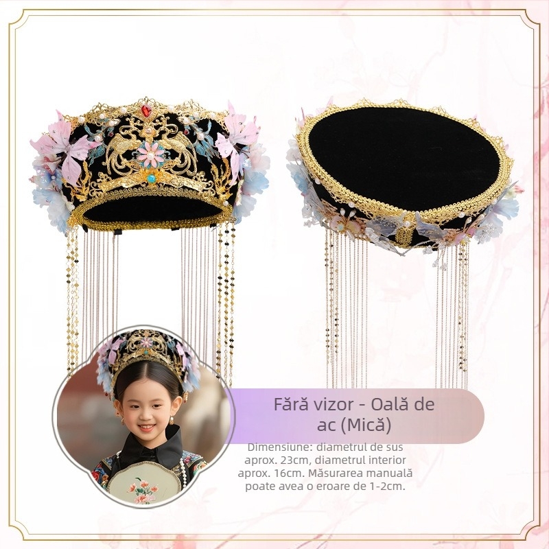 Accesoriu pentru păr pentru copii, Wanyuefang, fabricat manual, material: aliaj, tip: bentițe pentru cap și elastice, stil antic/retro