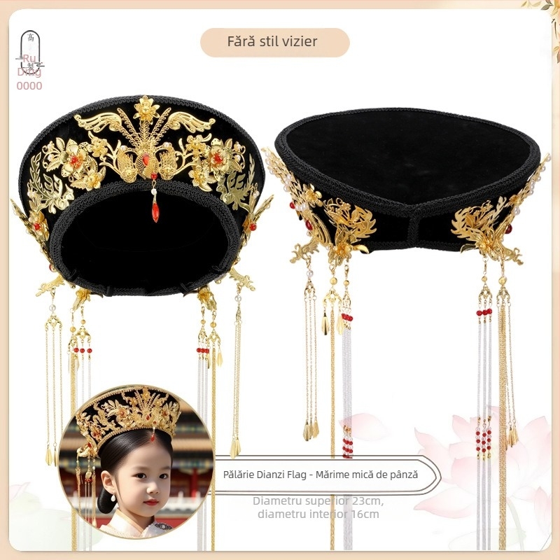 Accesoriu pentru păr pentru copii, Wanyuefang, fabricat manual, material: aliaj, tip: bentițe pentru cap și elastice, stil antic/retro