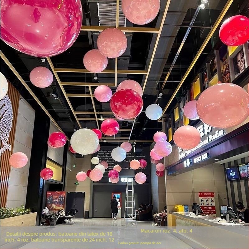 Balon rotund din hârtie, Falling Earth, Decor suspendat pentru Ziua Națională, Dublu Strat 2-în-1