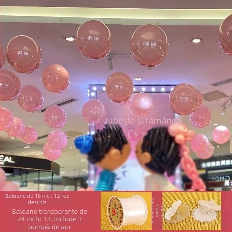 Balon rotund din hârtie, Falling Earth, Decor suspendat pentru Ziua Națională, Dublu Strat 2-în-1