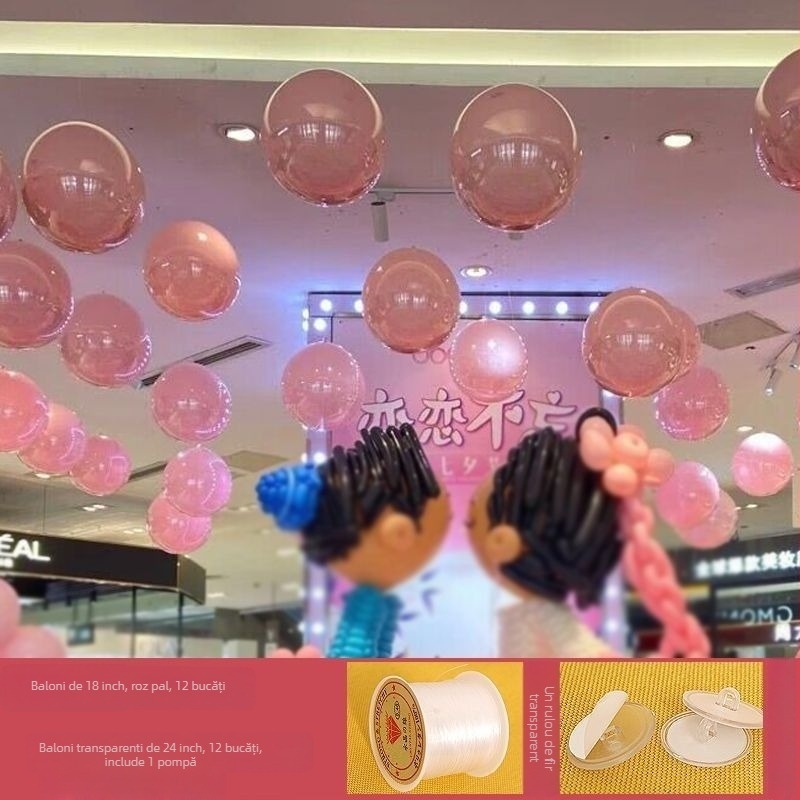 Balon rotund din hârtie, Falling Earth, Decor suspendat pentru Ziua Națională, Dublu Strat 2-în-1