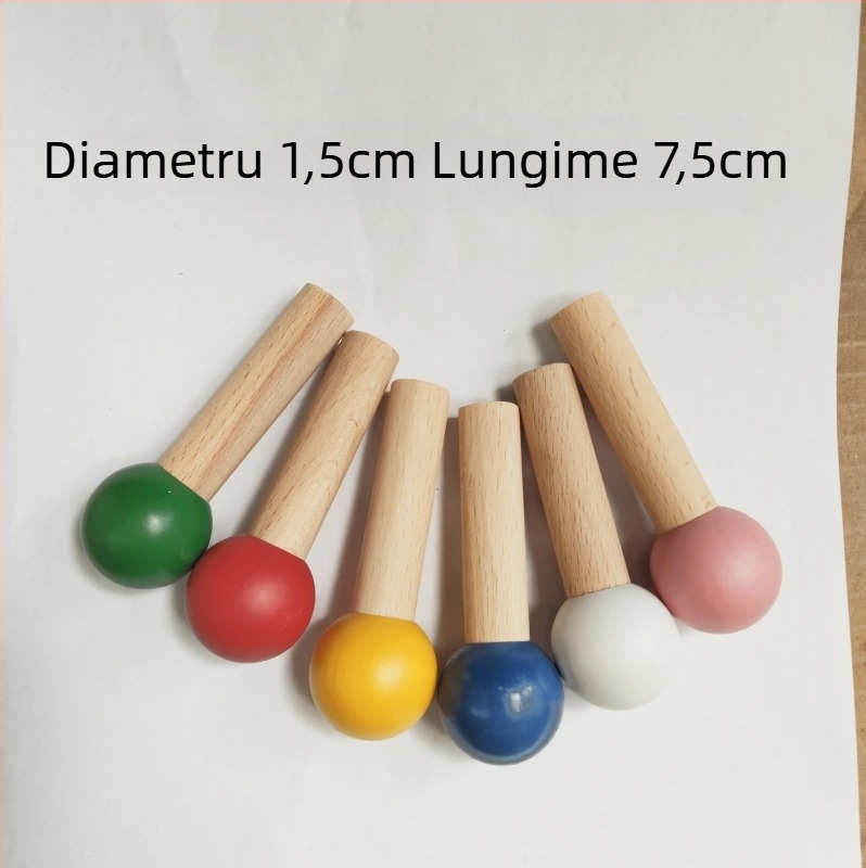 Accesorii din lemn masiv pentru panou de găuri, cârlig Nordic cu capacitate de încărcare, lemn fag, Baimao brand, origine Linyi, lansare primăvara 2020