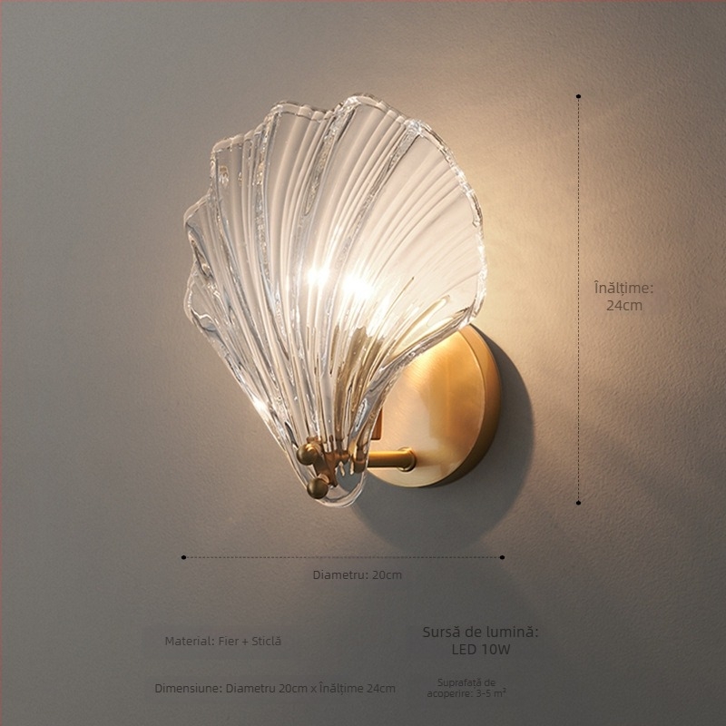 Lampa de perete Nordic cu LED, 220V, potrivită pentru living și hol, brand Sheng bangrong